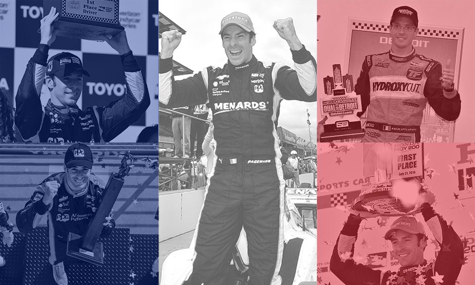 Simon Pagenaud and Sebastien Bourdais