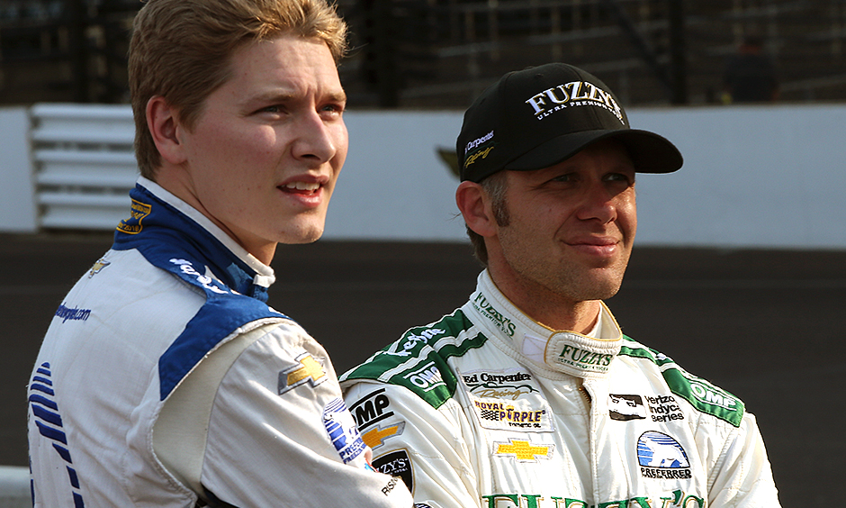 Ed Carpenter and Josef Newgarden