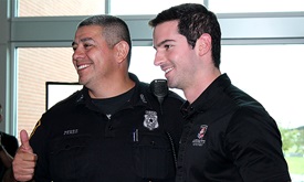 Thumbnail for Rossi, TMS officials thank police in Dallas, Fort Worth