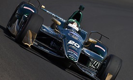 Thumbnail for Carpenter looking for strong finish in final two oval races of 2016