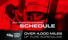 Thumbnail for 2017 Verizon IndyCar Series schedule features continuity, addition of Gateway