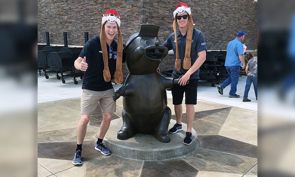 Josef Newgarden and Spencer Pigot