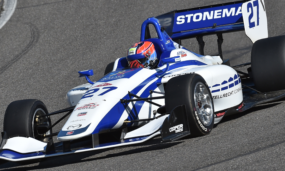 Stoneman fastest in preparations for Indy Lights' Soul Red Finale