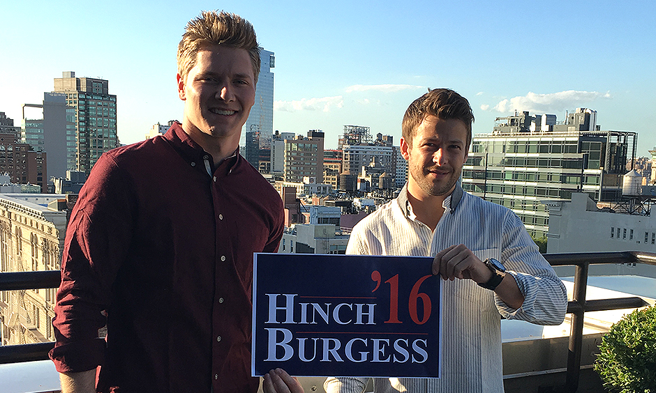 Josef Newgarden and Marco Andretti
