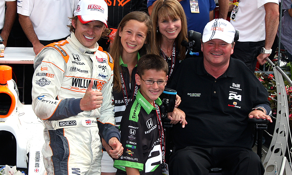 Dan Wheldon and Sam Schmidt