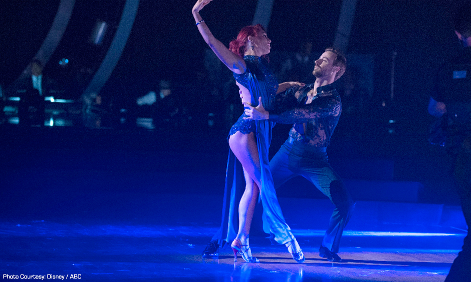 James Hinchcliffe and Sharna Burgess