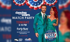 Thumbnail for Hinchcliffe reunites with partner Burgess for 'Dancing with the Stars' semifinals