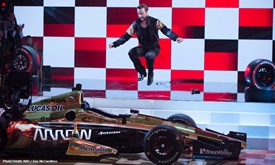 Thumbnail for Checkered flag in sight for Hinchcliffe on 'Dancing with the Stars'