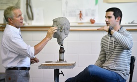 Thumbnail for Rossi amazed by process to create his Borg-Warner likeness