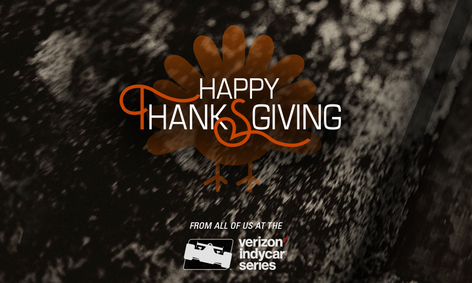 Happy Thanksgiving from INDYCAR