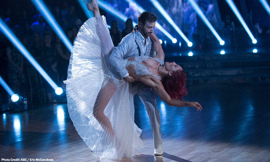 James Hinchcliffe and Sharna Burgess