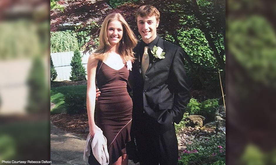 James Hinchcliffe and Rebecca Dalton