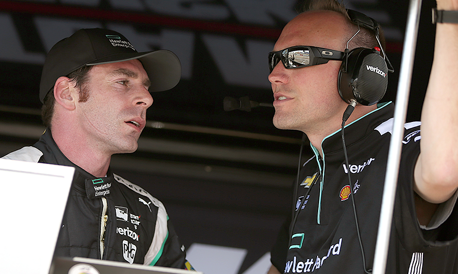 Simon Pagenaud and Ben Bretzman