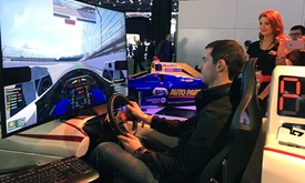 Thumbnail for Competitive juices flow for Rossi, even in friendly racing simulator