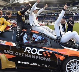 INDYCAR drivers enjoy Race Of Champions team competitions