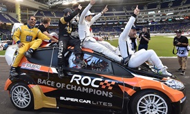 Thumbnail for INDYCAR drivers enjoy Race Of Champions team competitions