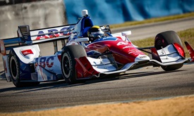 Thumbnail for New-look AJ Foyt Racing team takes to track for first time