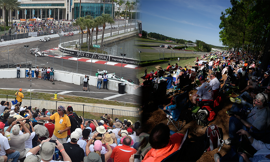 Streets of St. Petersburg and Barber Motorsports Park