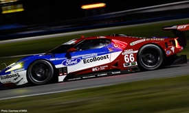 Thumbnail for INDYCAR drivers show their talent in wet Rolex conditions