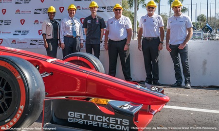 thumbnail for Power eager to put power down on repaved St. Petersburg track