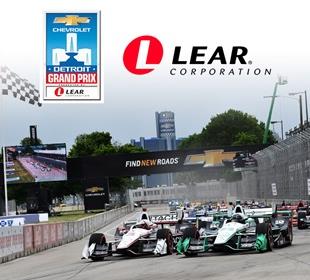 Notes: Lear Corporation presenting sponsor of Chevrolet Detroit GP