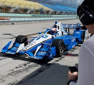 Sports car star Taylor slides into Pagenaud's seat for Indy car test