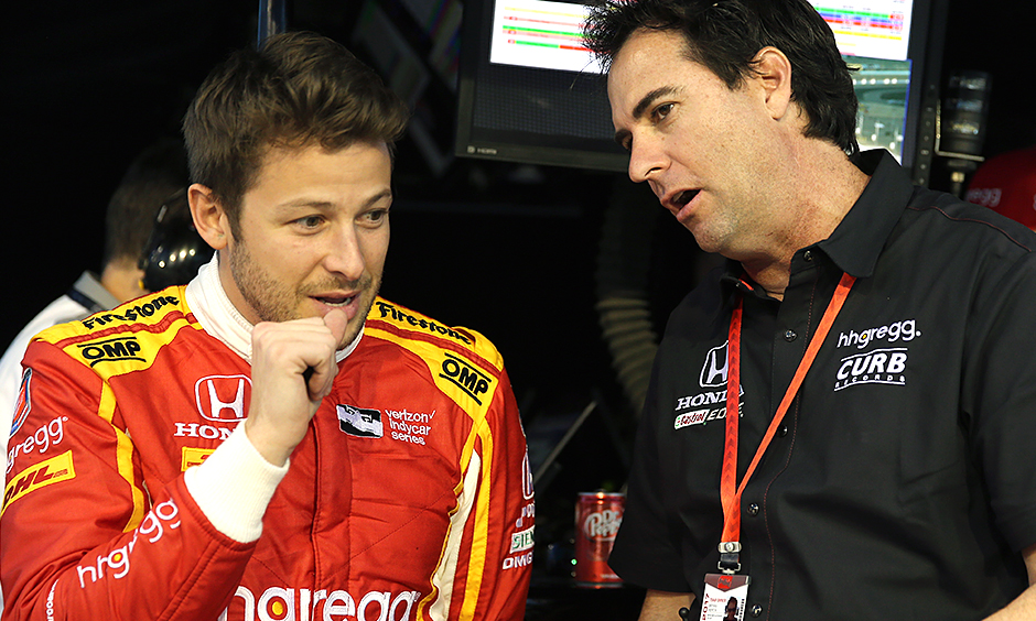 Marco Andretti and Bryan Herta