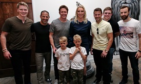 Thumbnail for INDYCAR shows up in force for Verve boutique opening