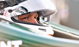 Thumbnail for For Carpenter, driving on Indy 500 oval is truly coming home