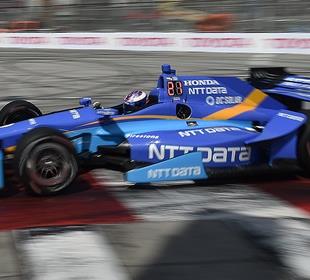 Dixon, Hunter-Reay lead final practice before Long Beach qualifying