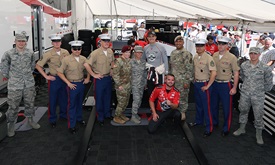 Thumbnail for Rahal crewman transfers military work ethic to racing career