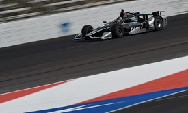 Thumbnail for Return to scene of Texas crash doesn't faze Newgarden