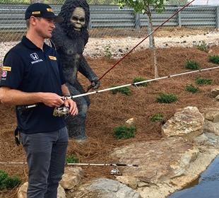 Barber notes: Hunter-Reay goes fishing with Sasquatch