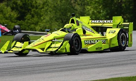 Thumbnail for Pagenaud leads Team Penske sweep of first Barber practice