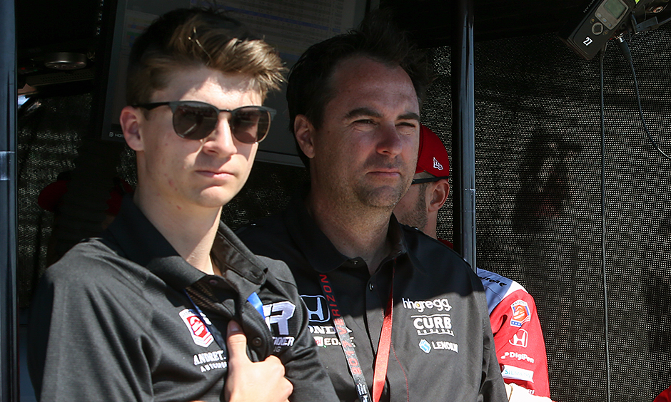 Colton Herta and Bryan Herta