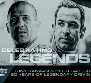 Celebrating Legends: Honoring 20th Indy car season for Castroneves, Kanaan