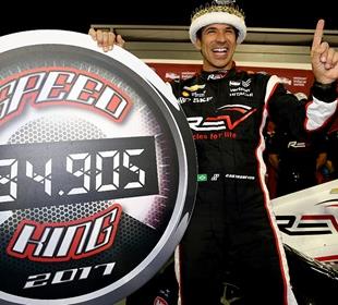 Castroneves remains Phoenix king of speed with new track record