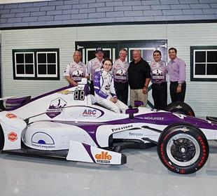 Indy 500 car unveiled, Veach eager to get to work with AJ Foyt Racing