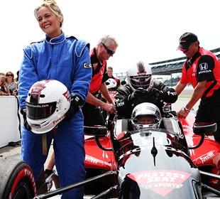 'Wimpy Kid' star Silverstone learns speed of INDYCAR first-hand