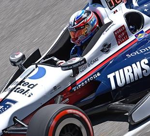 Rahal pleased to finally see promising result