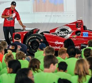 Rahal, Rossi headline Honda program to inspire students in STEAM education