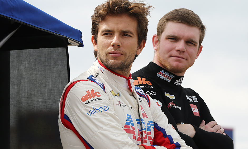 Carlos Munoz and Conor Daly