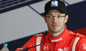 Thumbnail for Bourdais returns to watch Indy 500 one week after crash