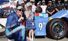 Thumbnail for Dixon wins 101st Indy 500 pole with electrifying run