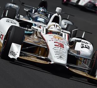 Castroneves paces Miller Lite Carb Day practice in final Indy 500 tune-up