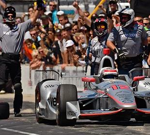 Indy 500 notes: Power's crew claims TAG Heuer Pit Stop Competition crown
