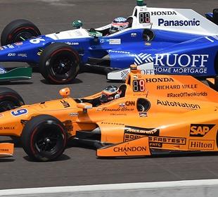 Alonso's bid for second leg of triple crown falls 20 laps short