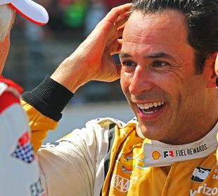 Third time not charming for Castroneves to finish second at Indy 500
