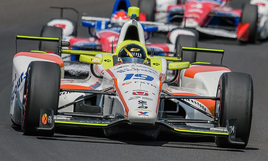Keeping up with Jones was tough for most to do in Indy 500