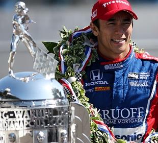 Sato's life comes full circle with first oval win at Indianapolis 500